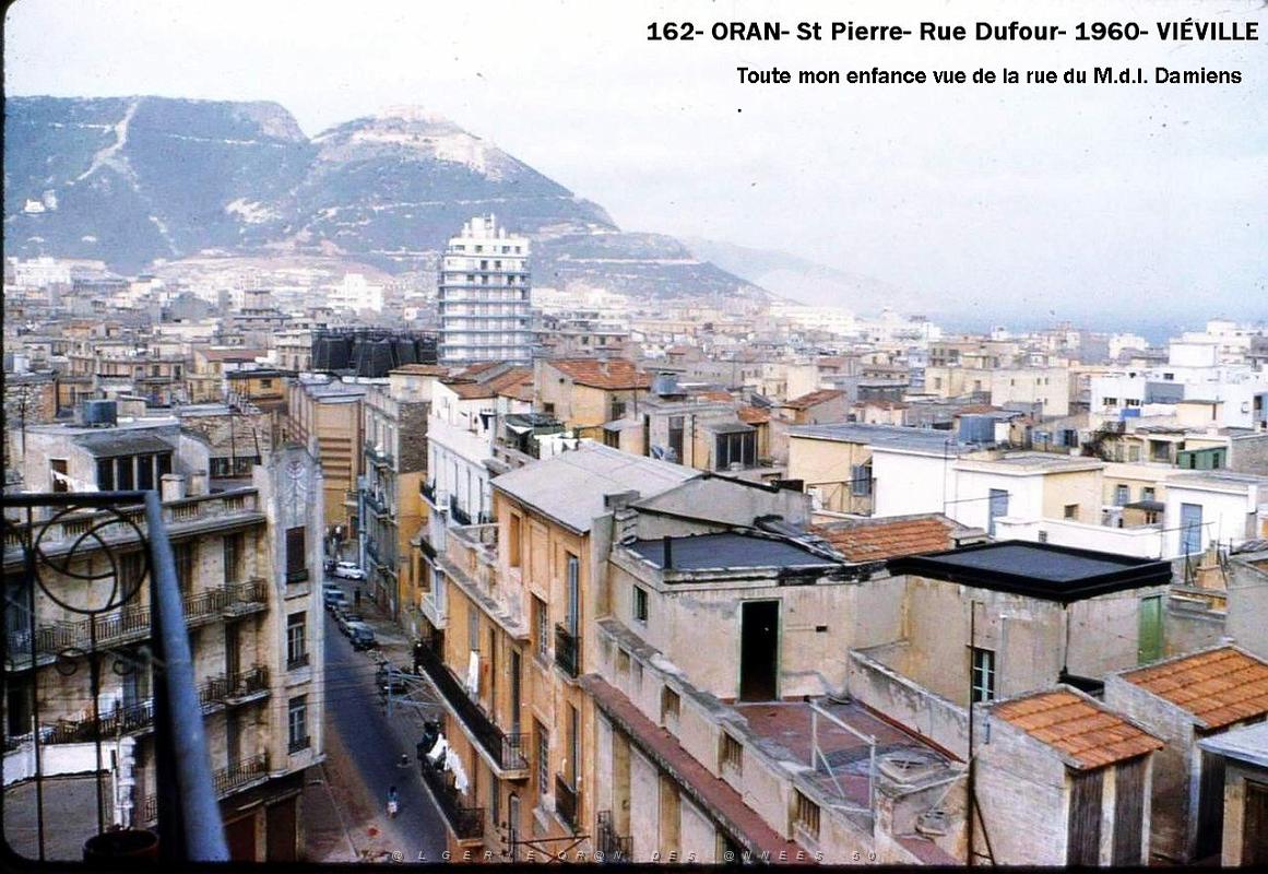 162- Oran- St Pierre- Rue Dufour- 1960- Vieville.jpg